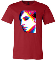 red hello gorgeous barbra streisand sexy slim modern cut funny cute gay slang lgbtq gay queer trans transgender pride shirt tshirt