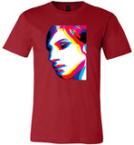 red hello gorgeous barbra streisand sexy slim modern cut funny cute gay slang lgbtq gay queer trans transgender pride shirt tshirt