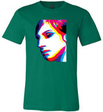 green hello gorgeous barbra streisand sexy slim modern cut funny cute gay slang lgbtq gay queer trans transgender pride shirt tshirt