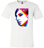 white hello gorgeous barbra streisand sexy slim modern cut funny cute gay slang lgbtq gay queer trans transgender pride shirt tshirt