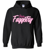 black pure faggotry script unisex funny cute gay slang lgbtq gay queer trans transgender pride hoodie sweatshirt shirt