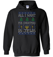 All I Want For Christmas Is Jews Hoodie