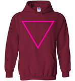 Pink Triangle Hoodie