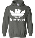 heather grey i eat ass adidas logo cute gay slang lgbtq gay trans transgender pride shirt hoodie