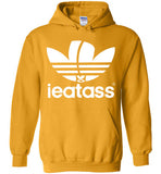 yellow gold i eat ass adidas logo cute gay slang lgbtq gay trans transgender pride shirt hoodie