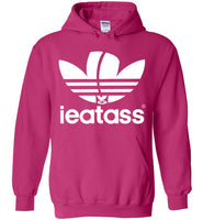 neon pink i eat ass adidas logo cute gay slang lgbtq gay trans transgender pride shirt hoodie