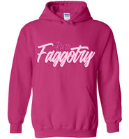 pink pure faggotry script unisex funny cute gay slang lgbtq gay queer trans transgender pride hoodie sweatshirt shirt