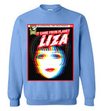 light blue it came from planet liza liza minnelli cute gay slang lgbtq gay trans transgender pride shirt sweatshirt