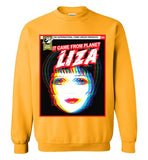 yellow gold it came from planet liza liza minnelli cute gay slang lgbtq gay trans transgender pride shirt sweatshirt