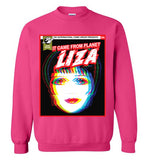 neon pink it came from planet liza liza minnelli cute gay slang lgbtq gay trans transgender pride shirt sweatshirt