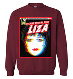 maroon it came from planet liza liza minnelli cute gay slang lgbtq gay trans transgender pride shirt sweatshirt