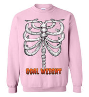 Goal Weight Skeleton Sweatshirt