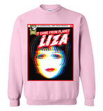 light pink it came from planet liza liza minnelli cute gay slang lgbtq gay trans transgender pride shirt sweatshirt