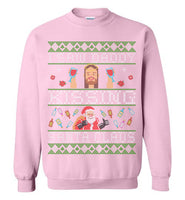 I Saw Daddy Kissing Santa Claus Sweatshirt