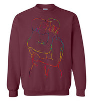 Rainbow Kiss Sweatshirt