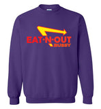 purple eat-n-out bussy in-n-out burger unisex modern cut funny cute gay slang lgbtq gay queer trans transgender pride shirt sweatshirt