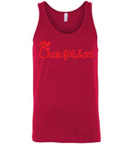 red sexy slim modern cut dick-fil-ass chick-fil-a cute gay slang lgbtq gay trans transgender pride shirt tank top