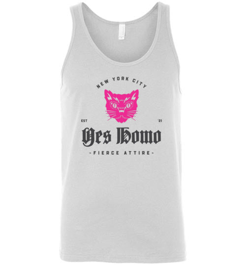 Yes Homo Fierce Kitty Tank