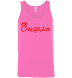 pink sexy slim modern cut dick-fil-ass chick-fil-a cute gay slang lgbtq gay trans transgender pride shirt tank top