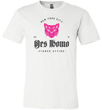 Yes Homo Fierce Kitty Tee