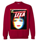 red it came from planet liza liza minnelli  cute gay slang lgbtq gay trans transgender pride shirt sweatshirt